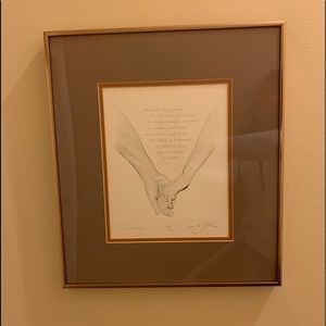 THE PROMISE. Robert Sexton Lithograph.